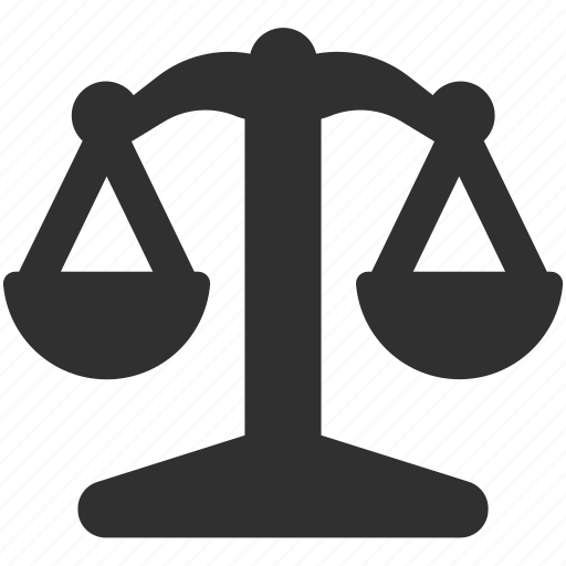 Balance, balance scale, finance, justice, justice scale, law, scale icon - Download on Iconfinder
