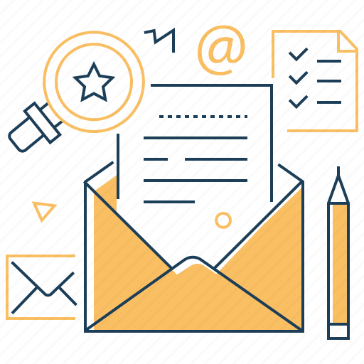 Email, letter, marketing, newsletter icon - Download on Iconfinder