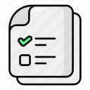 tasks, document, list, checklist