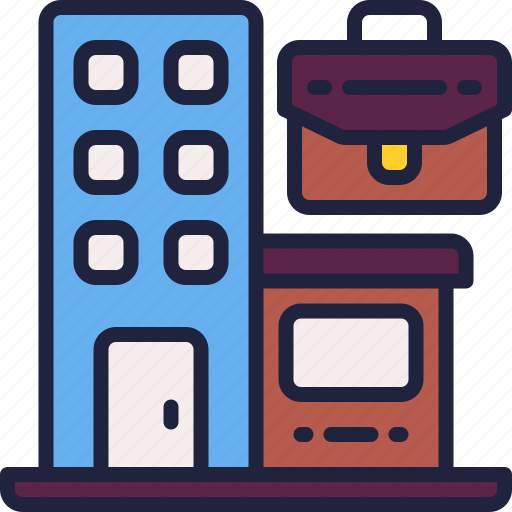 Office, workplace, work, building, warehouse icon - Download on Iconfinder