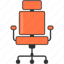 chair, furniture, office, seat