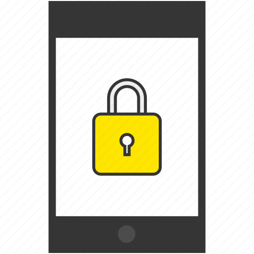 Internet, lock, password, phone, security, smartphone icon - Download on Iconfinder