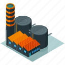 architecture, building, factory, tower