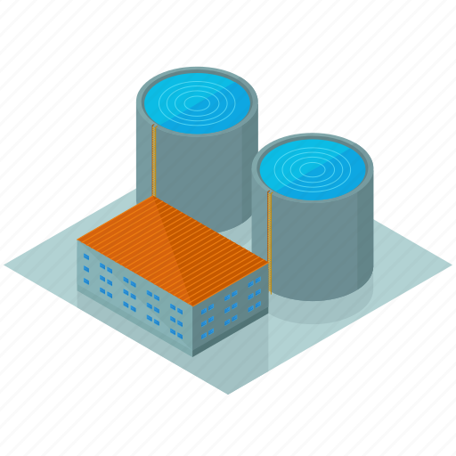 Architecture, building, facility, tower, water icon - Download on Iconfinder