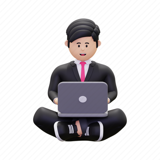 Businessman, business, work, employee, worker, leader, manager 3D illustration - Download on Iconfinder