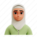 muslim, businesswoman, avatar, muslimwoman, hijab 