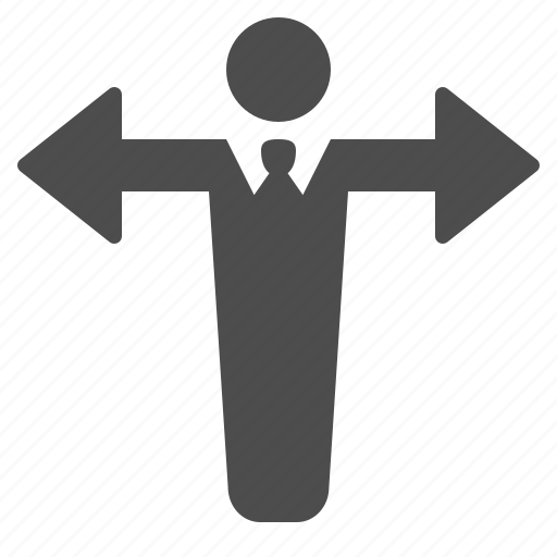 Business, businessman, direction, directions, man icon - Download on Iconfinder
