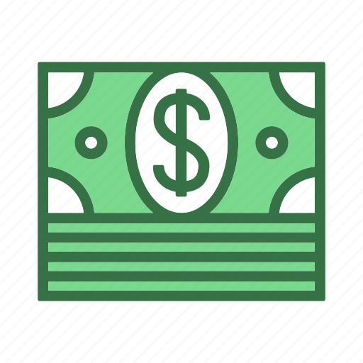Bundle of dollar, bundle of money, dollars, money icon - Download on Iconfinder
