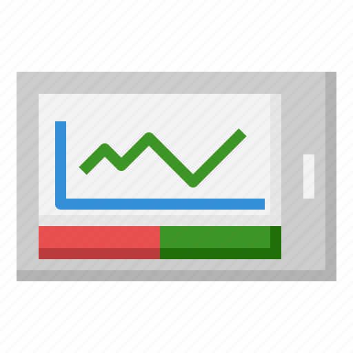 Analytics, data, graphic, hand, interface, mobile, phone icon - Download on Iconfinder