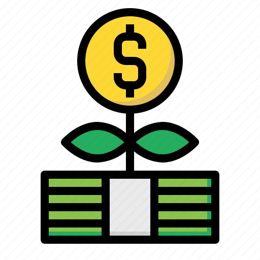 Cash, coin, currency, dollar, finance, growth, money icon - Download on Iconfinder