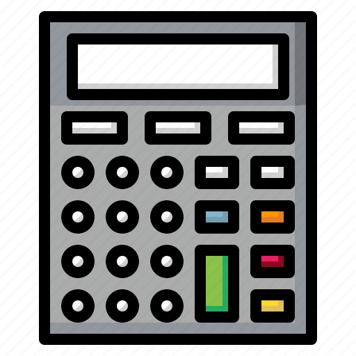 Calculating, calculator, maths, technological, technology icon - Download on Iconfinder