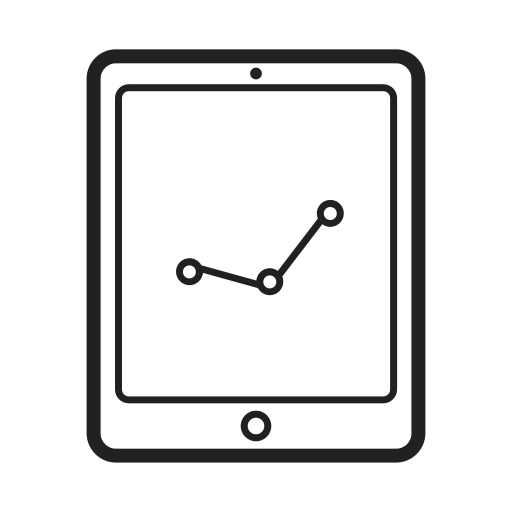 Analytics, bussiness, finance, ipad, media, sales, tablet icon - Free download