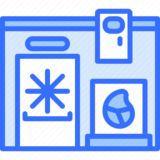 Refrigerator, meat, butcher, food, shop icon - Download on Iconfinder