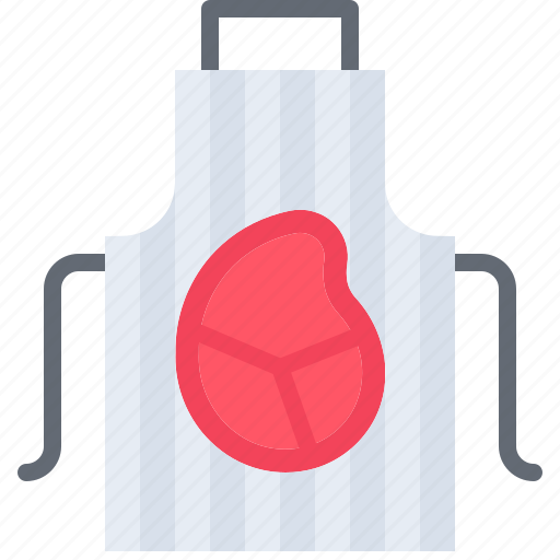 Apron, meat, butcher, food, shop icon - Download on Iconfinder