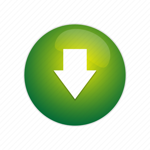 Arrow, button, direction, down, download, green, navigation icon - Download on Iconfinder