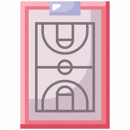 Ball, basketball, board, game, hoops, sport, strategy icon - Download on Iconfinder
