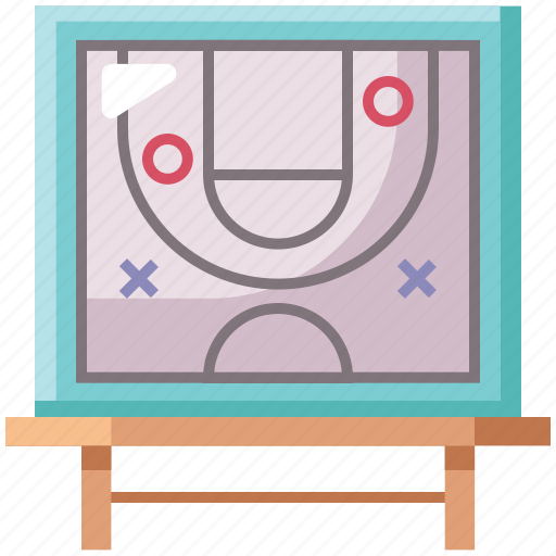 Ball, basketball, big board, game, hoops, sport, strategy icon - Download on Iconfinder