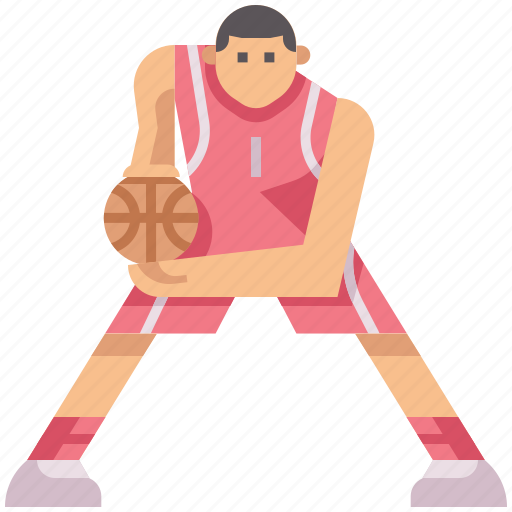 Ball, basketball, game, hoops, play, sport, triple threat icon - Download on Iconfinder