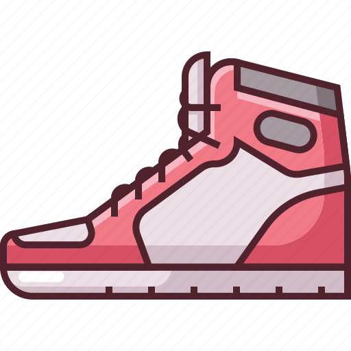 Ball, basketball, basketball shoes, basketball sneaker, game, hoops, sport icon - Download on Iconfinder