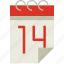 agenda, calendar, date, event, note, schedule, valentine 