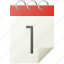 agenda, calendar, date, event, note, schedule, start of month 