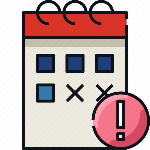 Agenda, alert, calendar, date, event, note, schedule icon - Download on Iconfinder