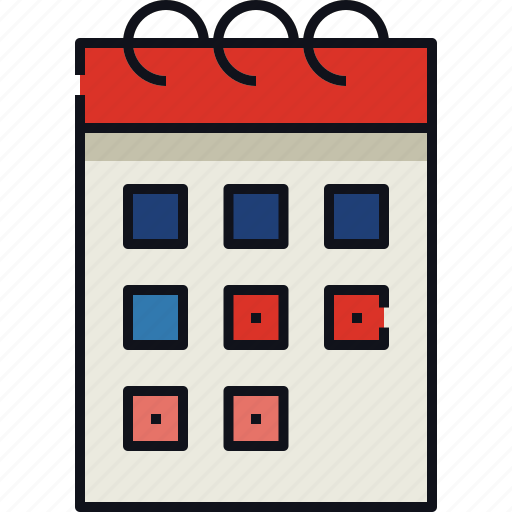 Agenda, calendar, date, event, holiday, note, schedule icon - Download on Iconfinder