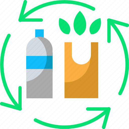 Degradable, eco, ecology, environment, green, nature, plastic icon - Download on Iconfinder