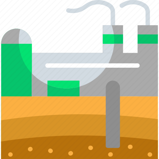 Ecology, energy, geothermal, industry, power, power plant icon - Download on Iconfinder