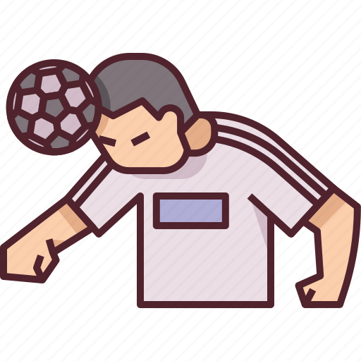 Football, game, heading, player, soccer, sport icon - Download on Iconfinder