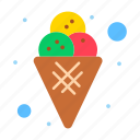 cone, cream, dessert, ice, sweet