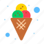 cone, cream, dessert, ice, sweet 