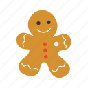 gingerbread, flat, icon, cookies, tasty, cacti, plant, houseplant, flower