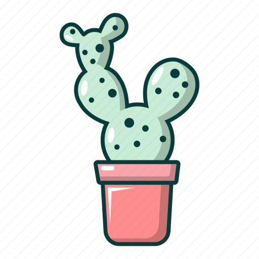 Abstract, cactus, cartoon, computer, fashion, flower, opuntia icon - Download on Iconfinder