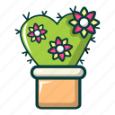 cactus, cartoon, fashion, floral, flower, hand, love