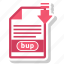 bup, document, extension, folder, paper 
