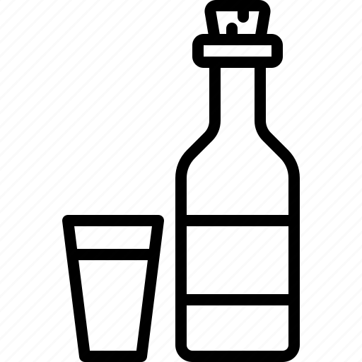 Bottle, cafe, drink, food, restaurant, syrup, wine icon - Download on Iconfinder