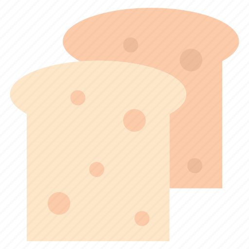 Bakery, bread, breakfast, food, loaf, slice icon - Download on Iconfinder