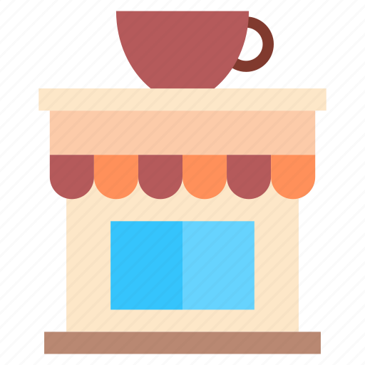 Cafe, coffee, coffee shop, shop, store icon - Download on Iconfinder
