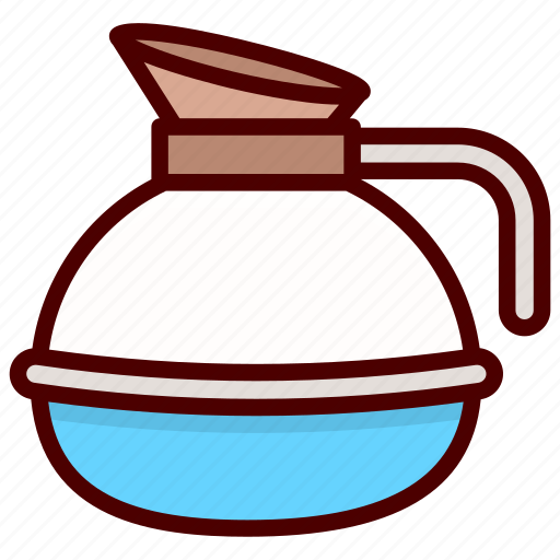 Cafe, coffee, coffee pot, pot, shop icon - Download on Iconfinder