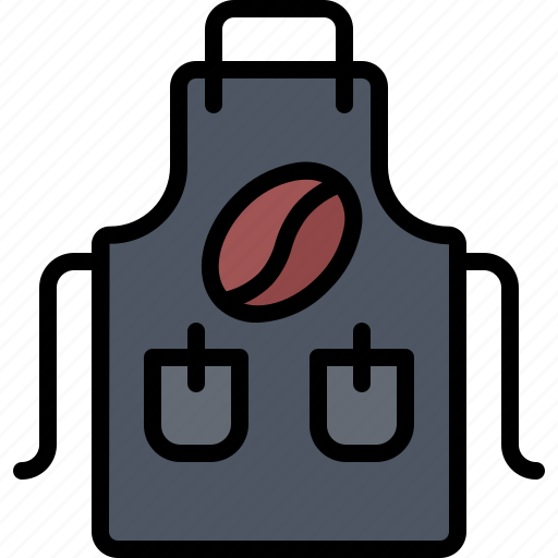 Apron, coffee, cafe, drink, shop icon - Download on Iconfinder