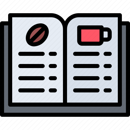 Menu, coffee, book, cafe, drink, shop icon - Download on Iconfinder