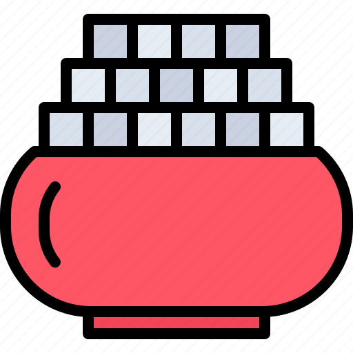 Sugar, bowl, cafe, drink, coffee, shop icon - Download on Iconfinder