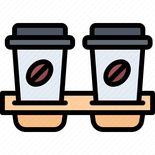 Coffee, glass, holder, cafe, drink, shop icon - Download on Iconfinder