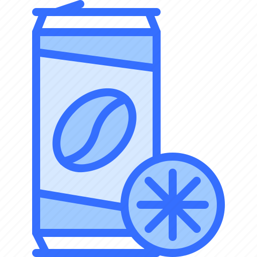 Coffee, ice, cold, can, cafe, drink, shop icon - Download on Iconfinder