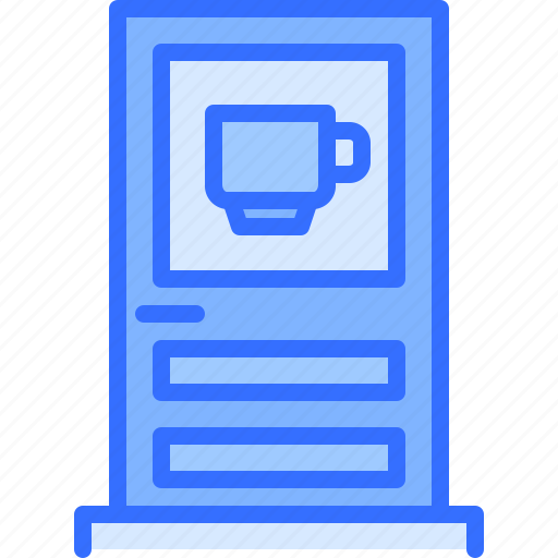 Door, cup, cafe, drink, coffee, shop icon - Download on Iconfinder