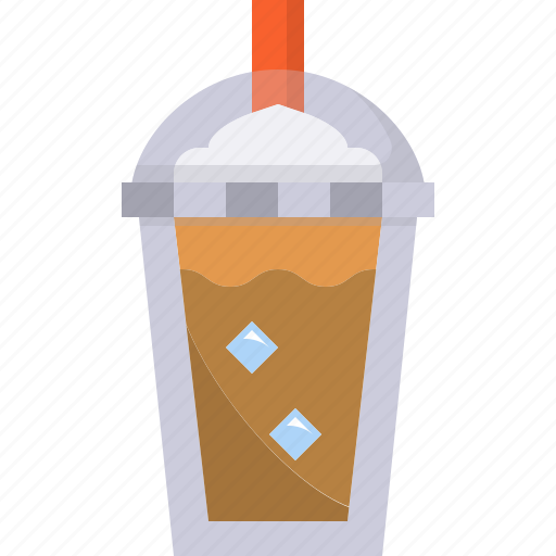 Beverage, cafe, coffee, cold, cup, drink, plastic icon - Download on Iconfinder