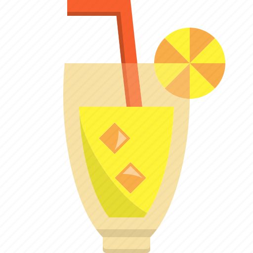 Beverage, drink, fresh, glass, iced, lemon, summer icon - Download on Iconfinder