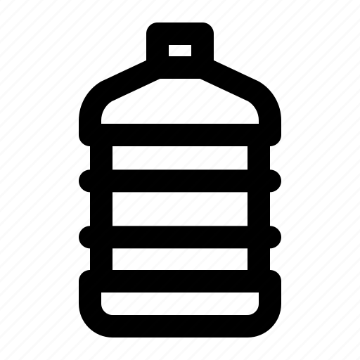 Bottle, drink, gallon, plastic, water icon - Download on Iconfinder