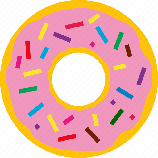 Cream, dessert, donut, pastry, snack, sugar, sweet icon - Download on Iconfinder